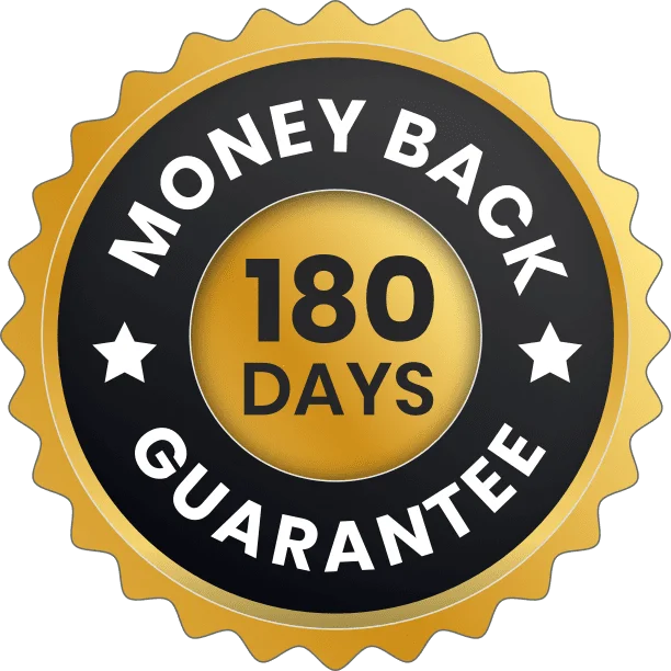 TestoTonic 180-Day Money Back Guarantee